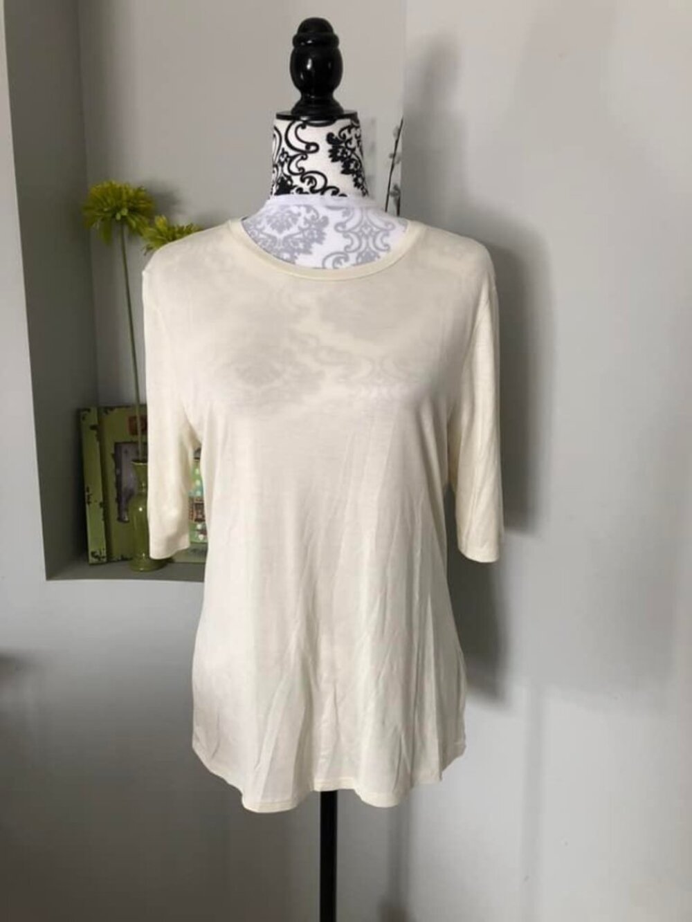 Vero Moda 3/4 Sleeve T Shirt Sz M